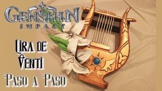 Como Hacer la LIRA de Venti (Genshin Impact) |Paso a Paso |How to Make!