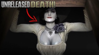 UNRELEASED Death Scene by Lady Dimitrescu in Resident Evil Village!