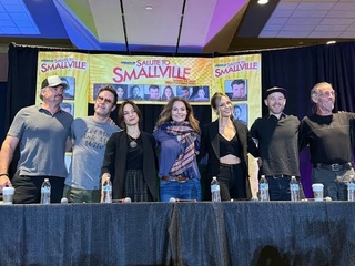 Secret Private Full Cast Panel at Salute to Smallville NJ 2024 for Private Gold Members