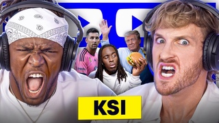 KSI FREAKS OUT Over Thick Of It Memes, Trump & Kai Cenat Collab, Logan Paul VS. Messi! - 432