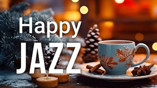 Happy Lightly Winter Jazz  Sweet Jazz Coffee & Positive Morning Bossa Nova Piano for Energy the day
