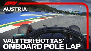 Valtteri Bottas’ Onboard Pole Lap | 2020 Austrian Grand Prix | Pirelli