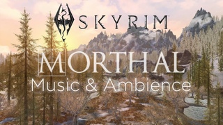 Skyrim Music and Ambience | Morthal 4K | 60fps | Mods