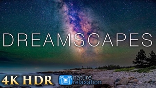 4K HDR FILM: “Dreamscapes“ Vibrant Timelapse + Aerial Nature Film w/ Music for Relaxation - 2 Hours