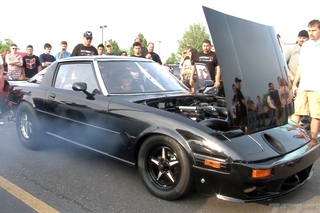 7 Second RX7 - Turbo bigger than the motor!