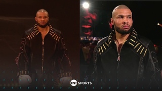 Chris Eubank Jr.'s highly anticipated ring walk for his ring return in Riyadh  #BeterbievBivol