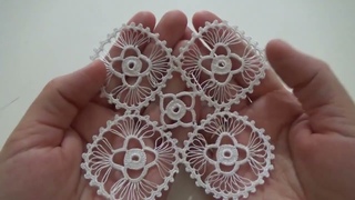 Dondurma ubuu le Yaptm Dantel Modelimin Motif Birletirme Videosu 2