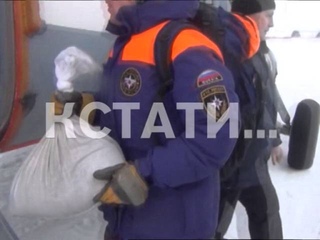Сотрудники МЧС решили с вертолетов бомбить лед углем