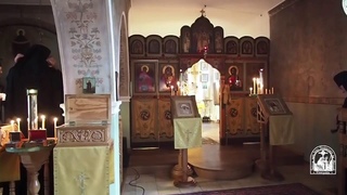 Полунощница, утреня, часы и Литургия, 19-я седмицы  по Пятидесятнице, понедельник.