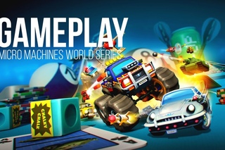 Micro Machines World Series - игровой процесс (gameplay)