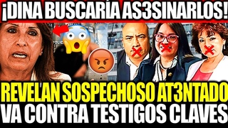 DINA BOLUARTE PRETENDERA ELIMINAR  A TESTIGOS CLAVES EN SU INVESTIGACIN