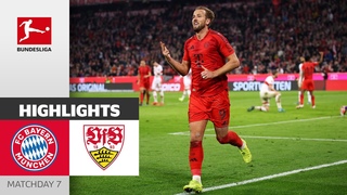 Unstoppable Kane scores Hattrick! | FC Bayern Mnchen - VfB Stuttgart 4-0 | Highlights | Matchday 7