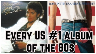 Every US Billboard No.1 Album of the '80s