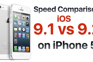 iPhone 5 iOS 9.1 vs iOS 9.2 (Final Release)