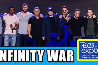 INFINITY WAR Avengers Assemble At D23 Expo