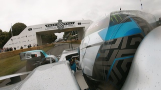Onboard with Valtteri for Epic Donuts & Burnouts at Goodwood!
