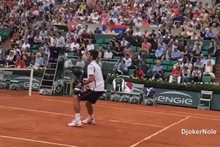 Novak Djokovic in Super Slow Motion - RG 2016