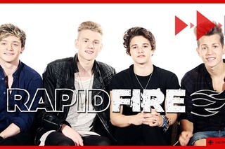 The Vamps Play the ’Newly Wed’ Game