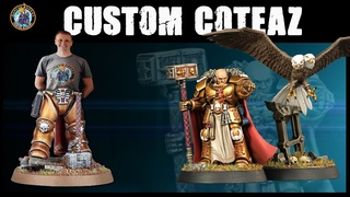 We paint our custom Inquisitor Coteaz and Psyber-Eagle | 40K| Duncan Rhodes
