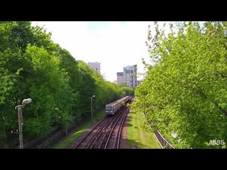 Ретро-метро: Русичи на перегоне Молодёжная - Кунцевская