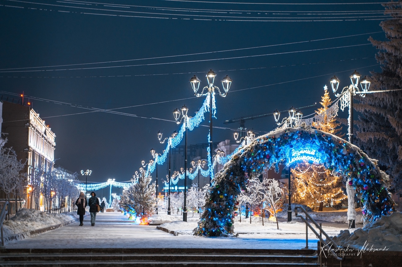 Омск зимой фото Омск зимой фото