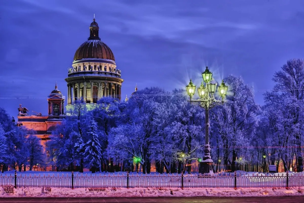 санкт петербург на новый год