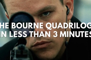 The Bourne Quadrilogy In Less Than 3 Minutes
