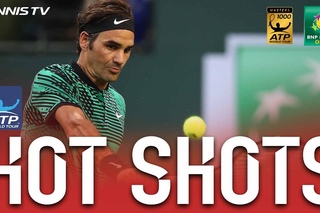Hot Shots: Federer Thumps Twin Backhands vs. Nadal At Indian Wells 2017