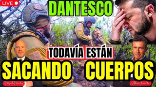 INFIERNO EN UCRANIA: LAS TROPAS UCRANIANAS SIGUEN SACANDO CADVERES. ZELENSKI SE QUEDA SIN CARTAS