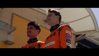 Lando Norris + Oscar Piastri swap MCL38 for the McLaren Artura