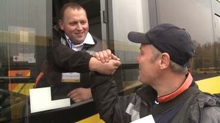 Водители автобусов в Ярославле показали класс в вождении