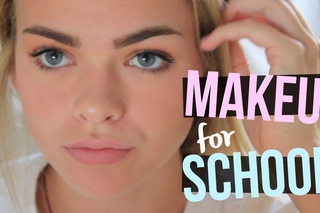 HIGH SCHOOL MAKEUP TUTORIAL|| everyday makeup routine