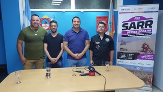 El intendente municipal Ernesto Andrada anuncia el inicio del “Rally Sudamericano“